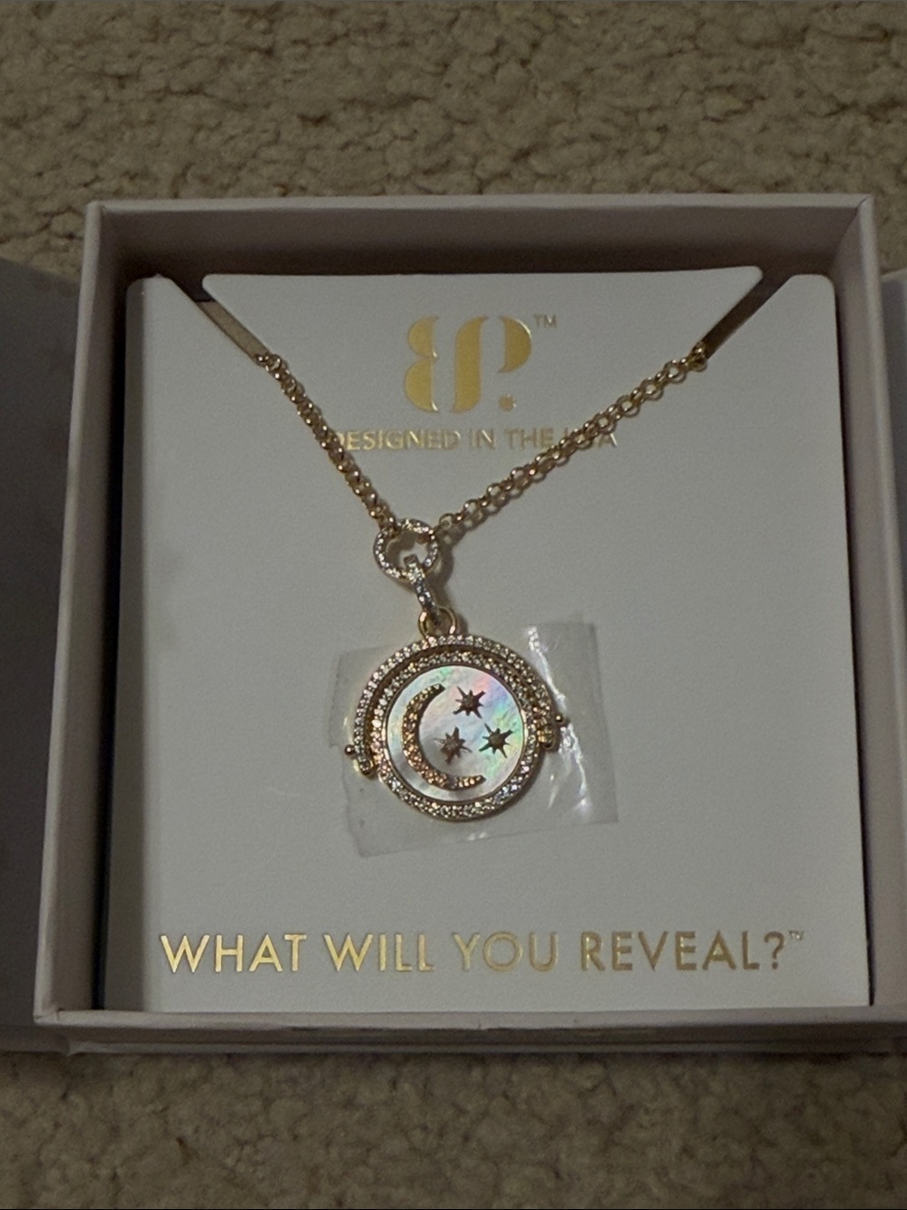 BP Halo necklace. Two souls one sky.